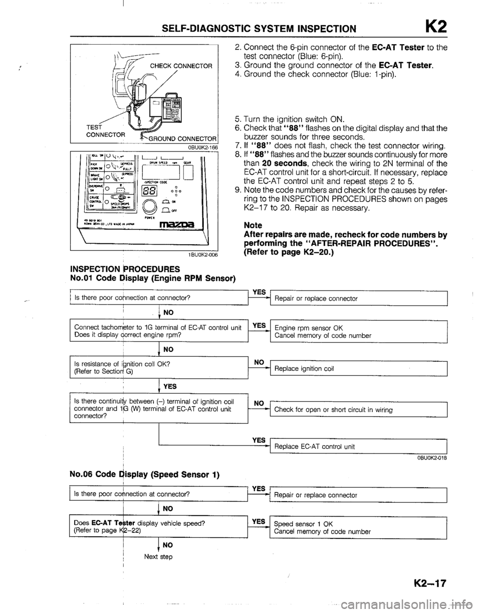 MAZDA B2600I 1992 Workshop Manual MAZDA B2600I 1992 Workshop Manual