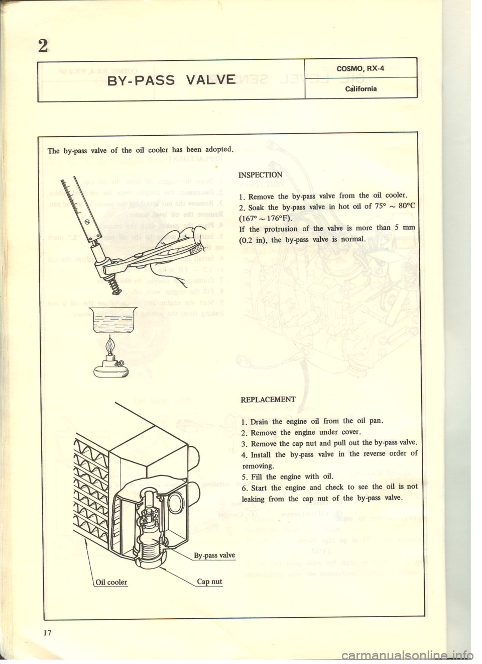 MAZDA COSMO 1978 Service Highlights Manual MAZDA COSMO 1978 Service Highlights Manual
