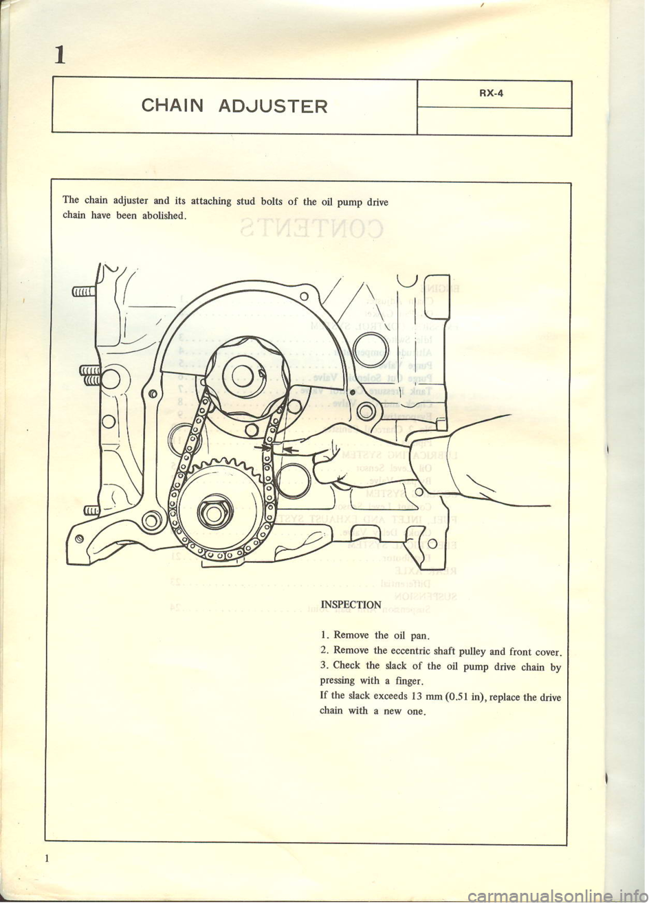MAZDA COSMO 1978 Service Highlights Manual MAZDA COSMO 1978 Service Highlights Manual