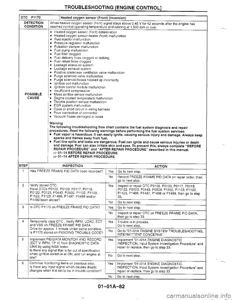 MAZDA MIATA 1999 Workshop Manual MAZDA MIATA 1999 Workshop Manual