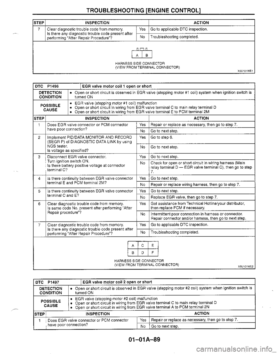 MAZDA MIATA 1999 Workshop Manual MAZDA MIATA 1999 Workshop Manual