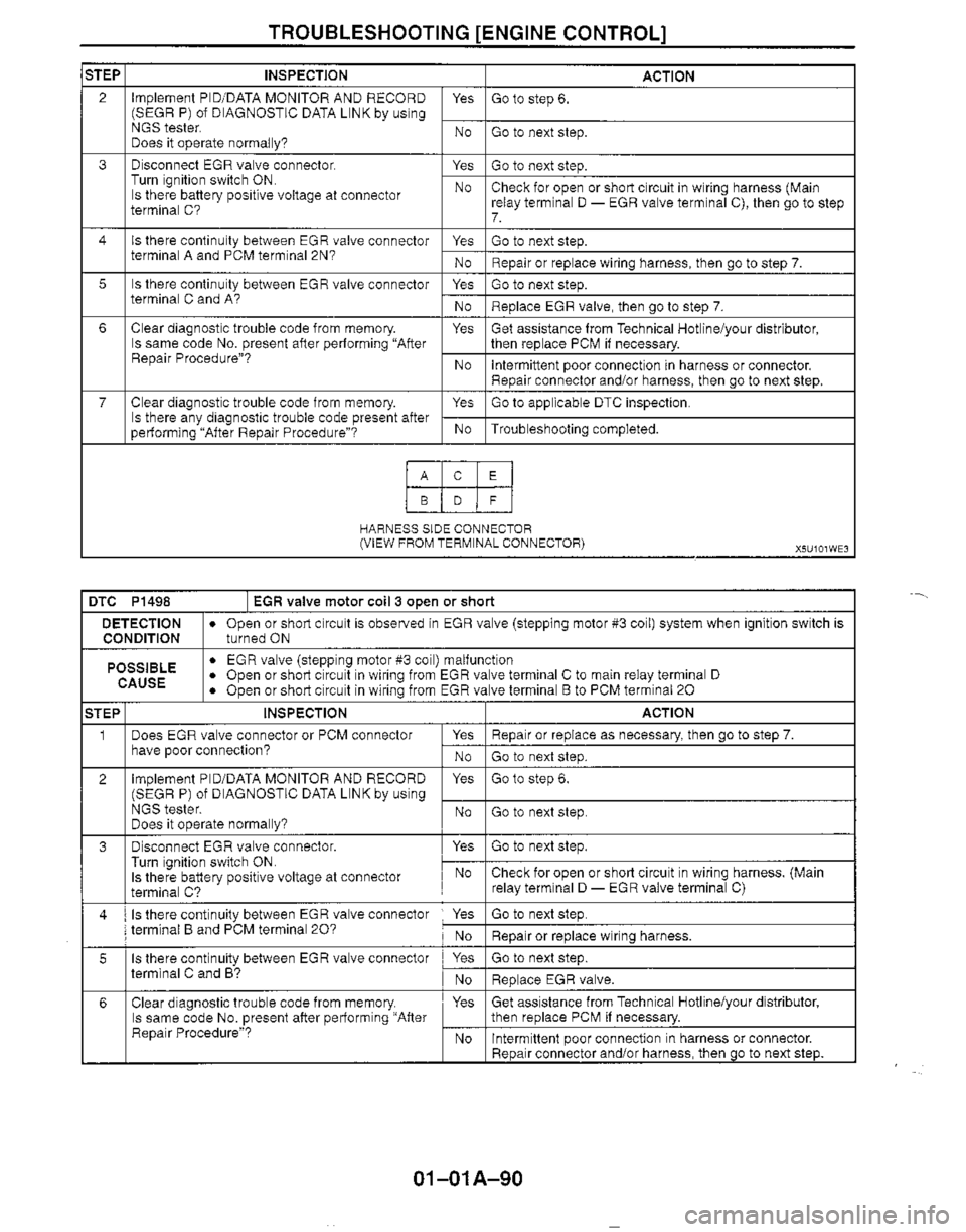 MAZDA MIATA 1999 Workshop Manual MAZDA MIATA 1999 Workshop Manual