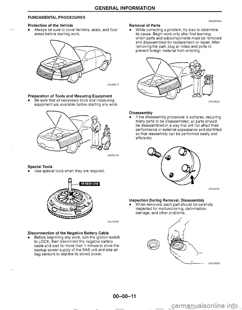 MAZDA MIATA 1999 User Guide MAZDA MIATA 1999 User Guide