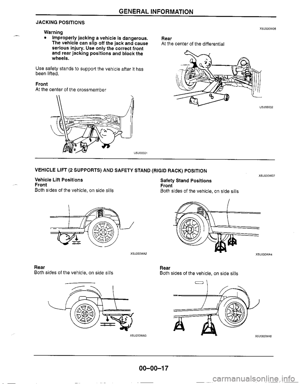 MAZDA MIATA 1999 User Guide MAZDA MIATA 1999 User Guide