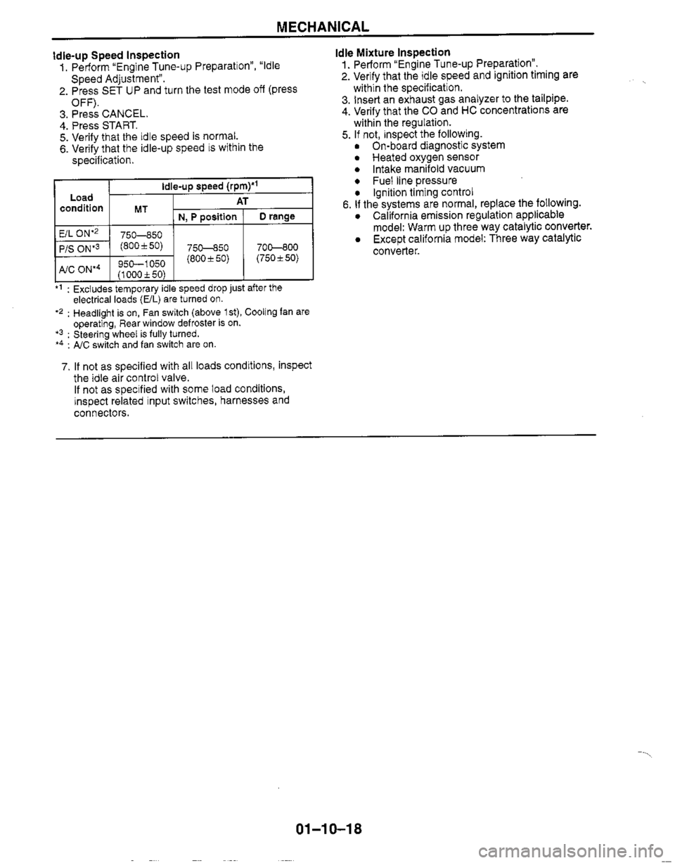 MAZDA MIATA 1999 Workshop Manual MAZDA MIATA 1999 Workshop Manual