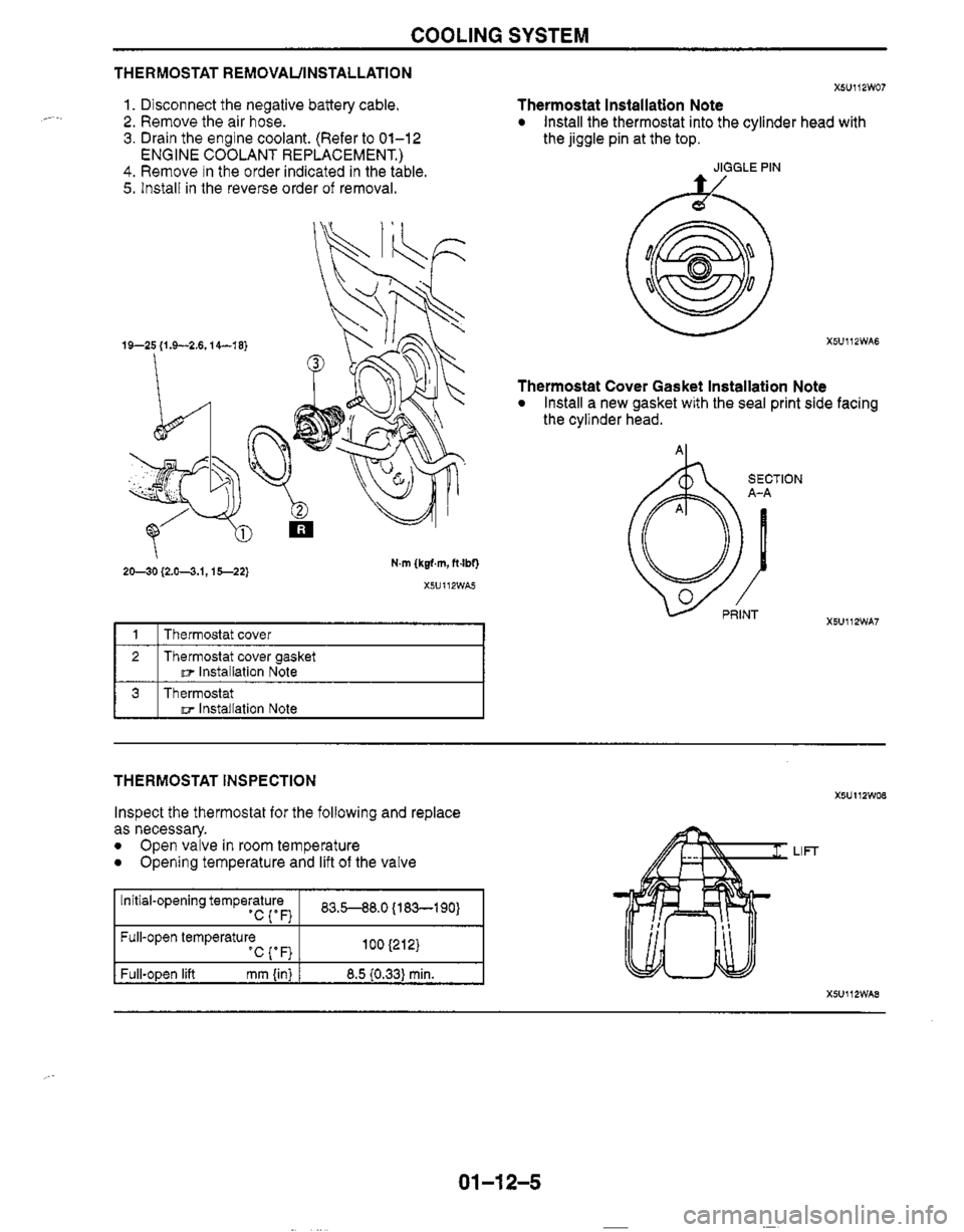 MAZDA MIATA 1999 Workshop Manual MAZDA MIATA 1999 Workshop Manual