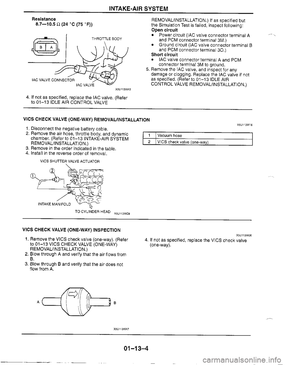 MAZDA MIATA 1999 Workshop Manual MAZDA MIATA 1999 Workshop Manual