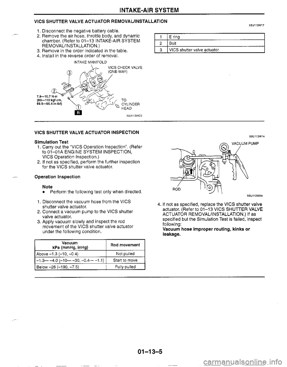 MAZDA MIATA 1999 Workshop Manual MAZDA MIATA 1999 Workshop Manual