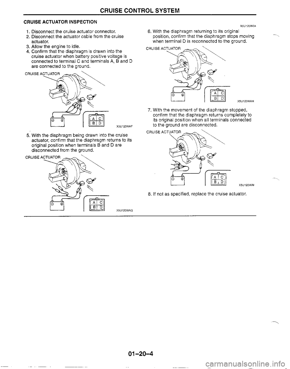 MAZDA MIATA 1999  Workshop Manual 