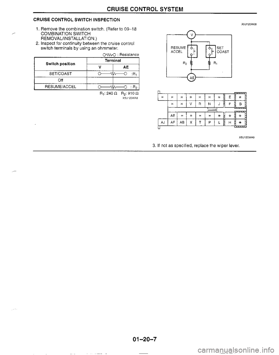 MAZDA MIATA 1999 Workshop Manual MAZDA MIATA 1999 Workshop Manual