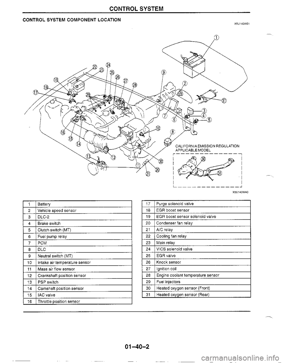 MAZDA MIATA 1999 Workshop Manual MAZDA MIATA 1999 Workshop Manual