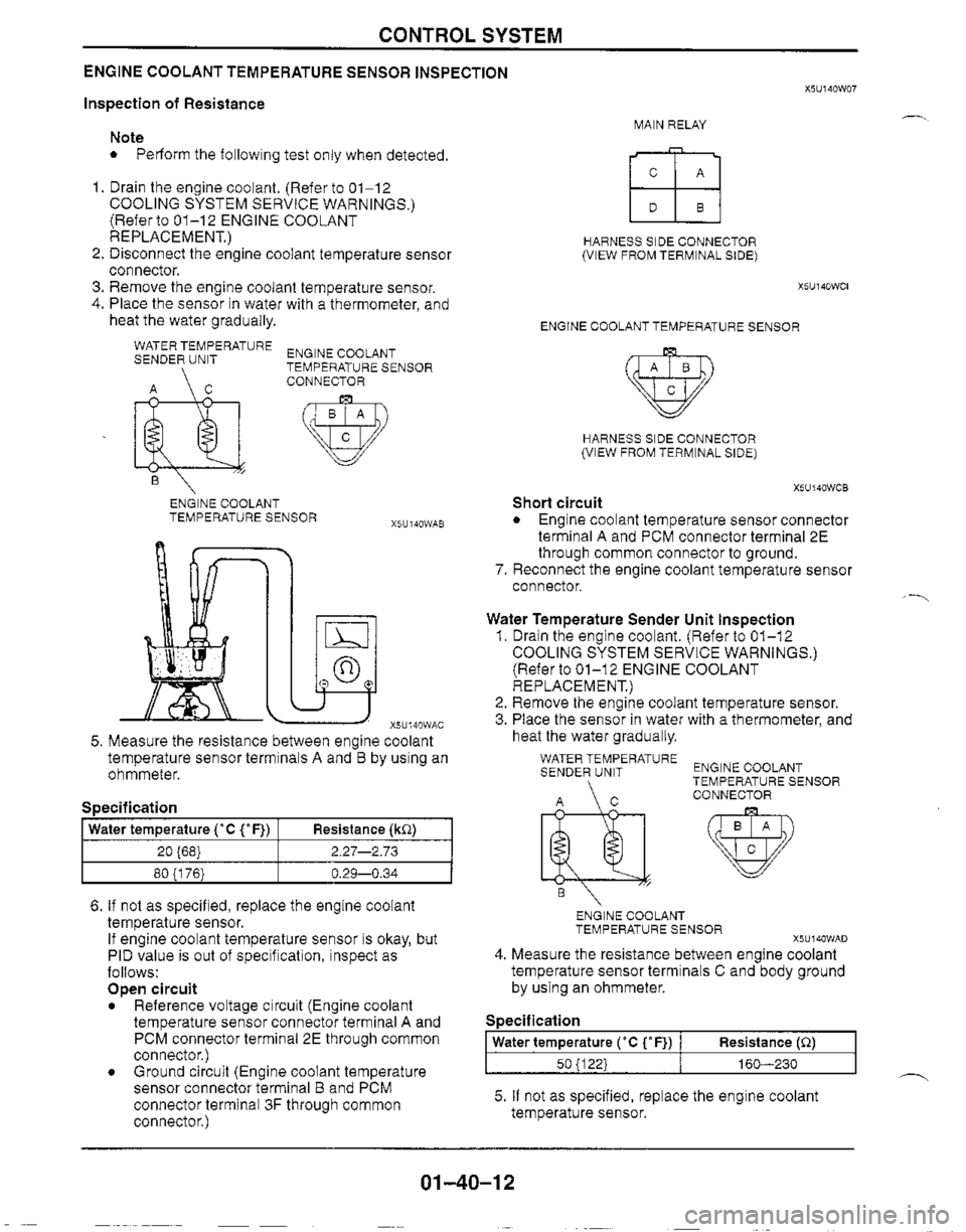 MAZDA MIATA 1999 Workshop Manual MAZDA MIATA 1999 Workshop Manual