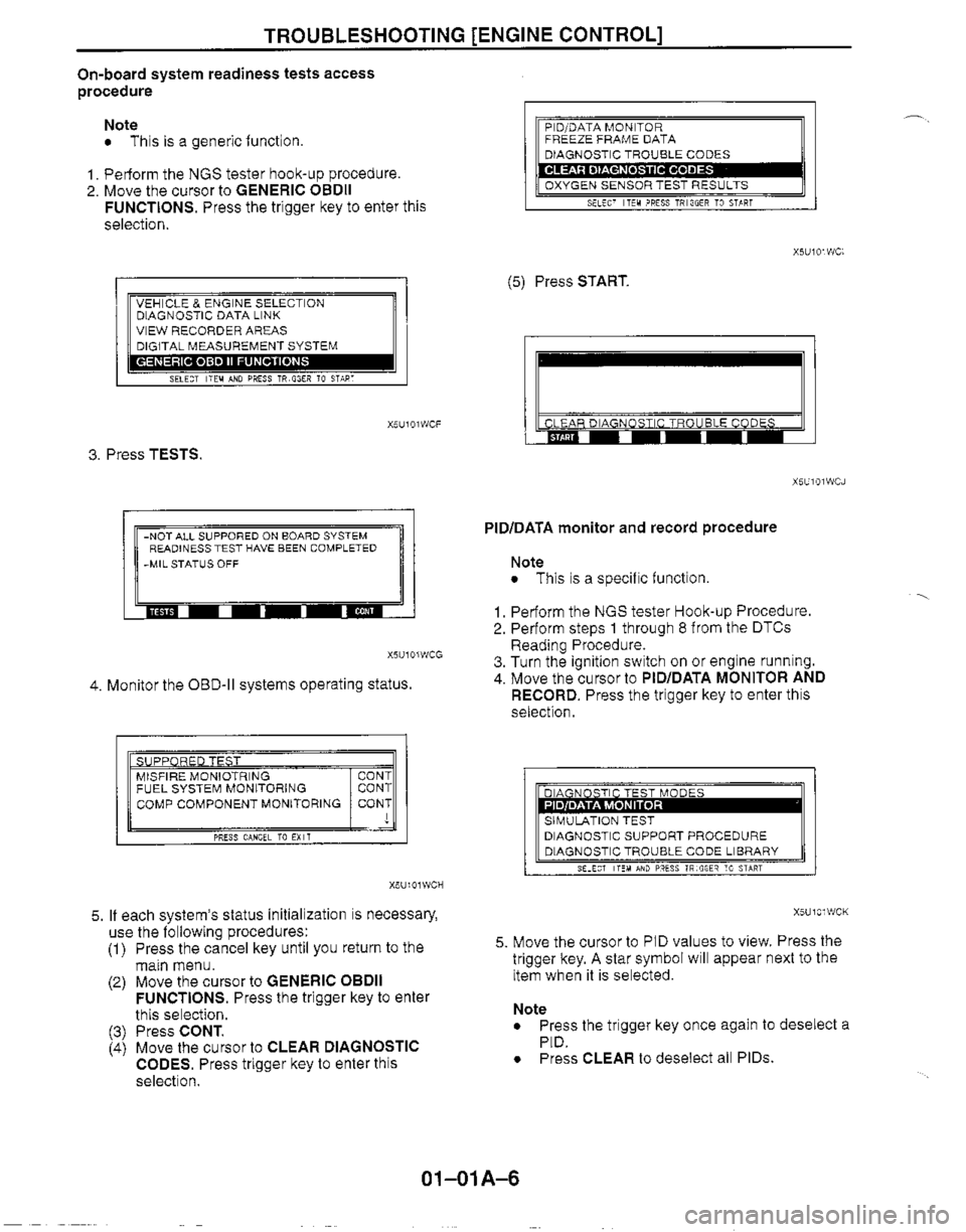 MAZDA MIATA 1999 Owners Guide MAZDA MIATA 1999 Owners Guide