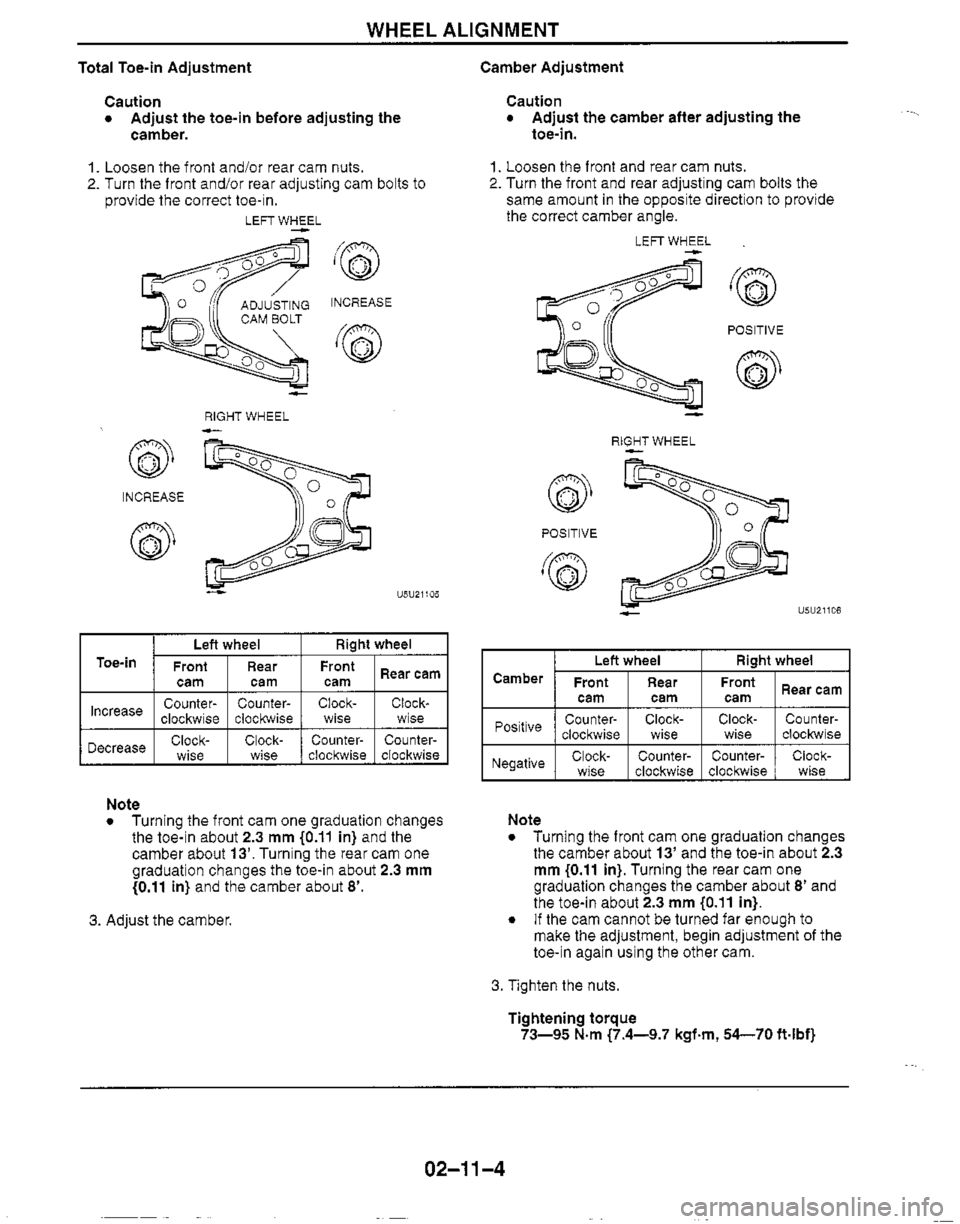 MAZDA MIATA 1999 Workshop Manual MAZDA MIATA 1999 Workshop Manual