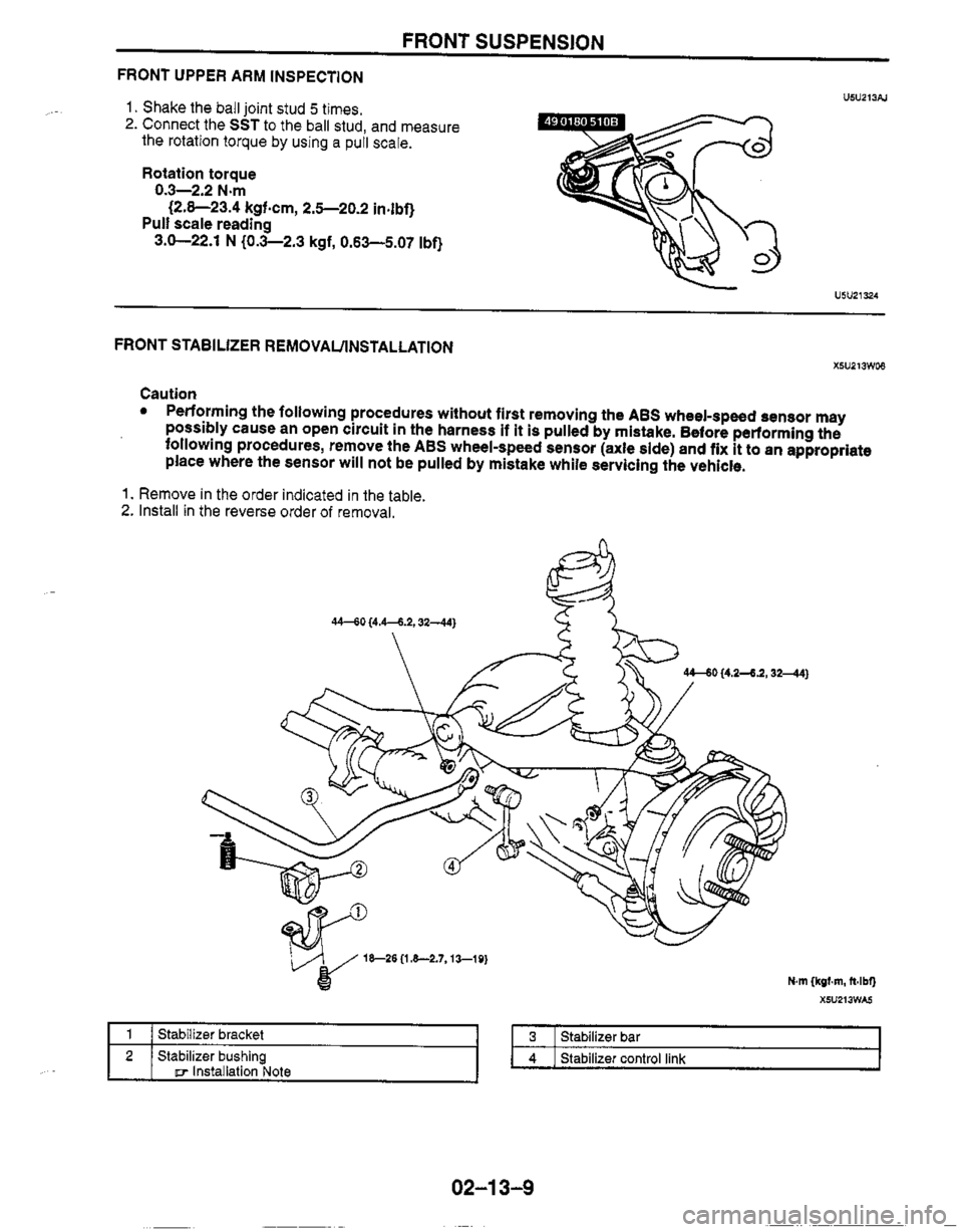 MAZDA MIATA 1999 Workshop Manual MAZDA MIATA 1999 Workshop Manual