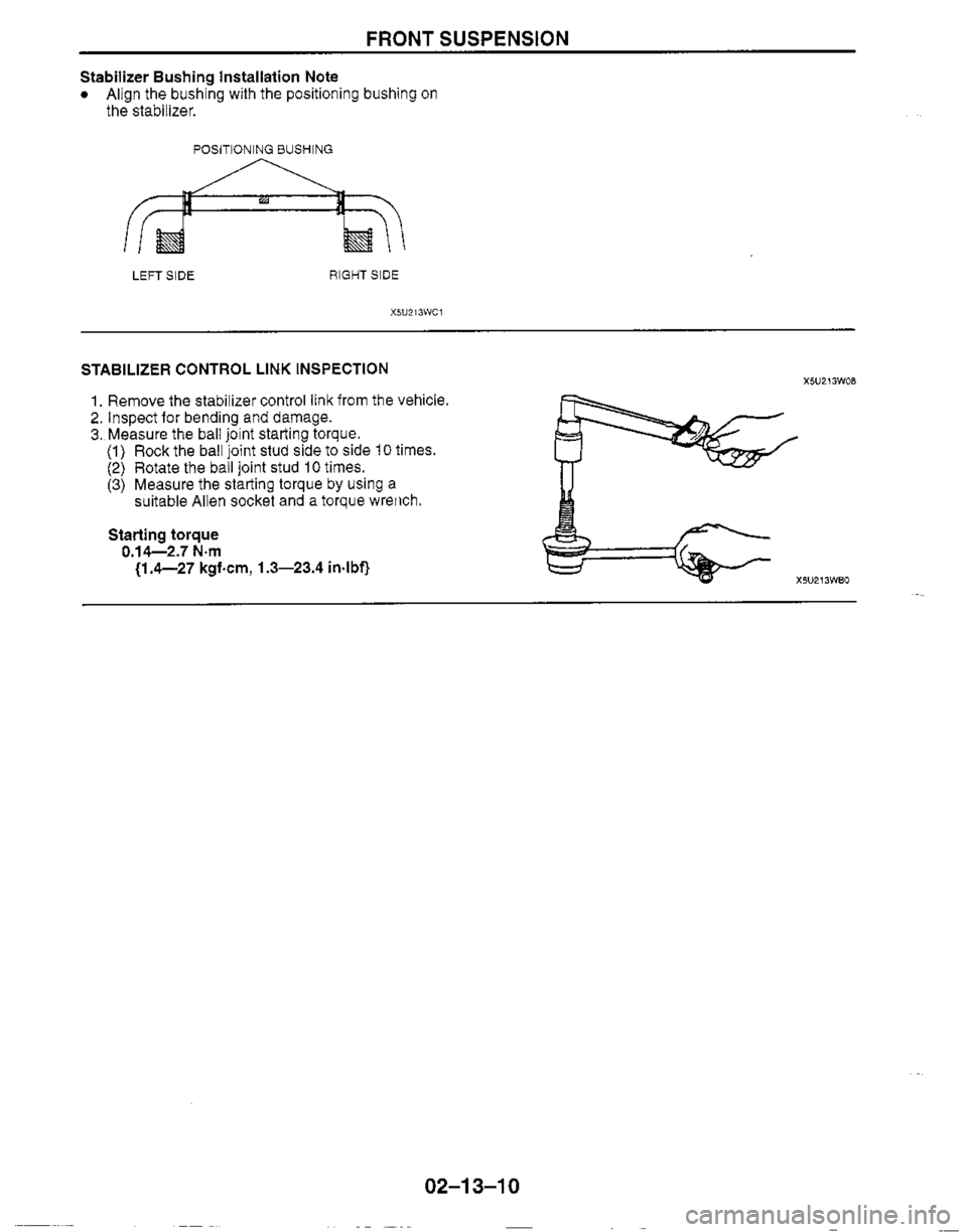 MAZDA MIATA 1999 Workshop Manual MAZDA MIATA 1999 Workshop Manual