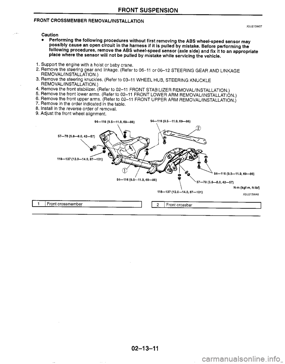 MAZDA MIATA 1999 Workshop Manual MAZDA MIATA 1999 Workshop Manual