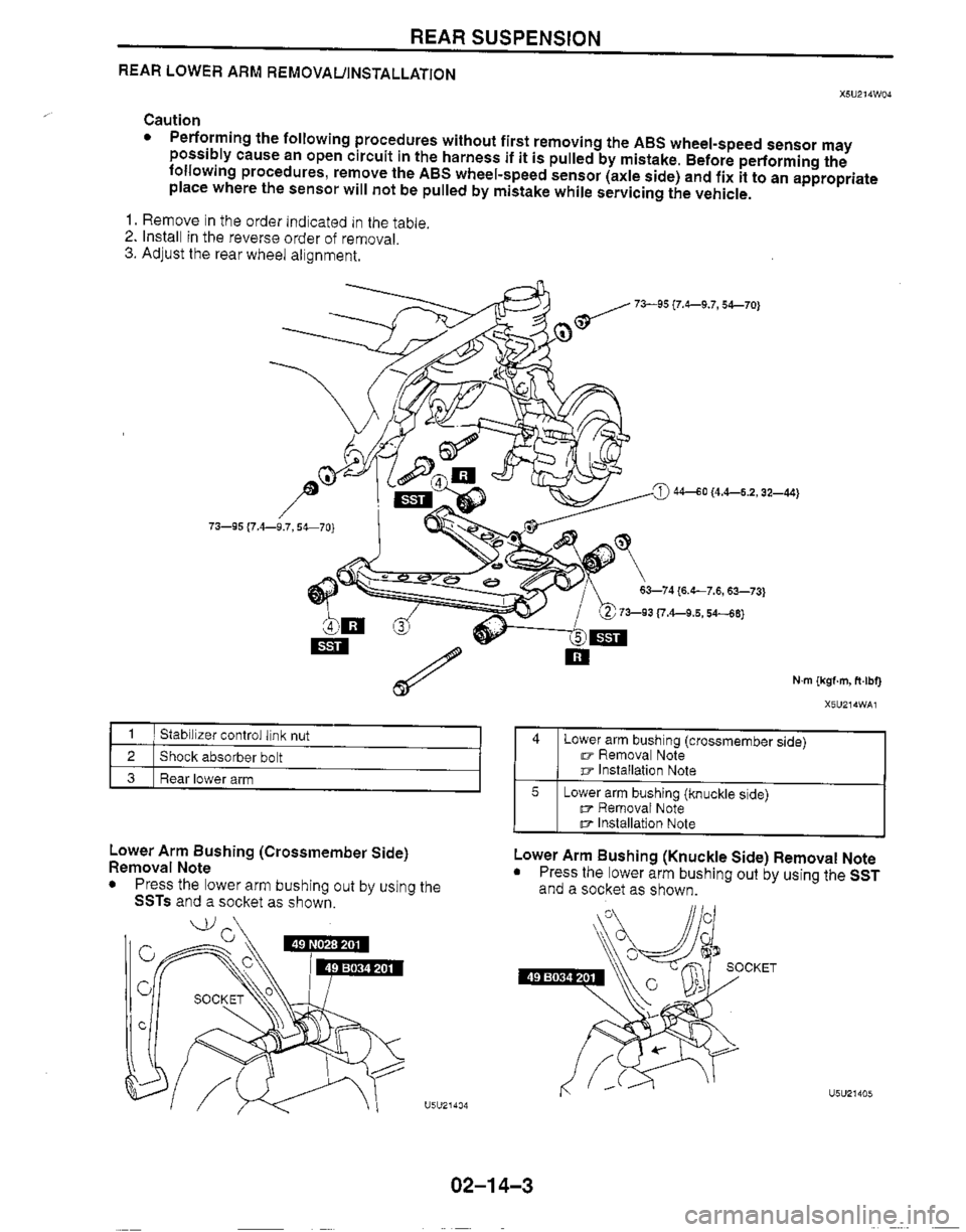 MAZDA MIATA 1999 Workshop Manual MAZDA MIATA 1999 Workshop Manual