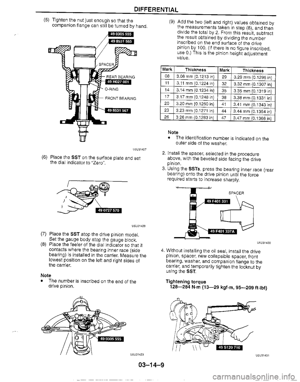 MAZDA MIATA 1999 Workshop Manual MAZDA MIATA 1999 Workshop Manual