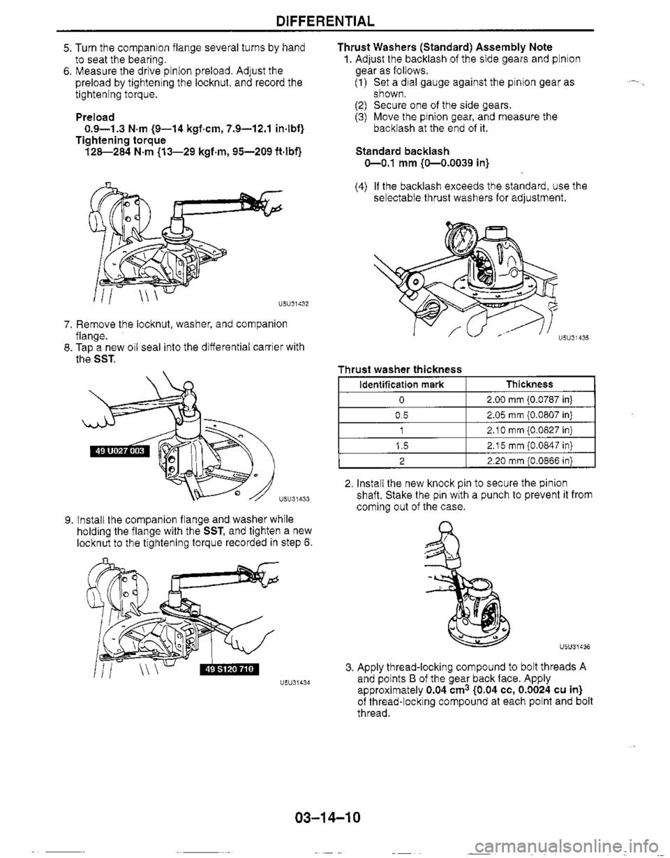 MAZDA MIATA 1999 Workshop Manual MAZDA MIATA 1999 Workshop Manual