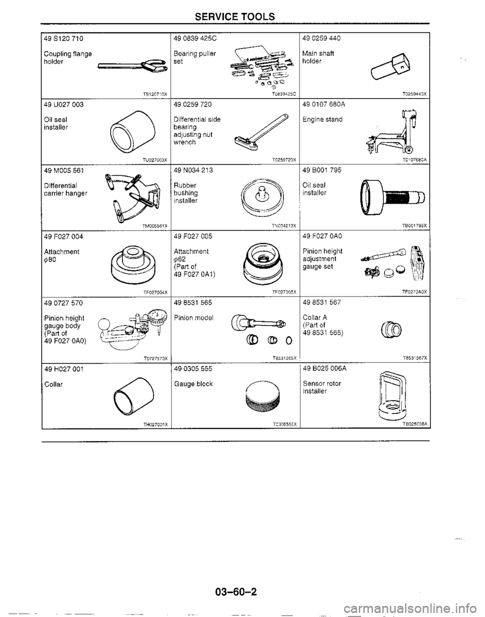 MAZDA MIATA 1999 Workshop Manual MAZDA MIATA 1999 Workshop Manual