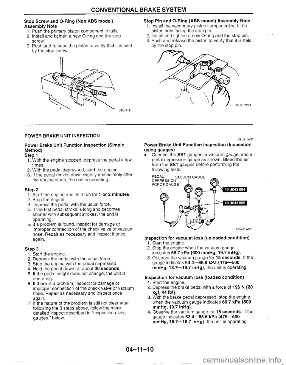 MAZDA MIATA 1999 Workshop Manual MAZDA MIATA 1999 Workshop Manual