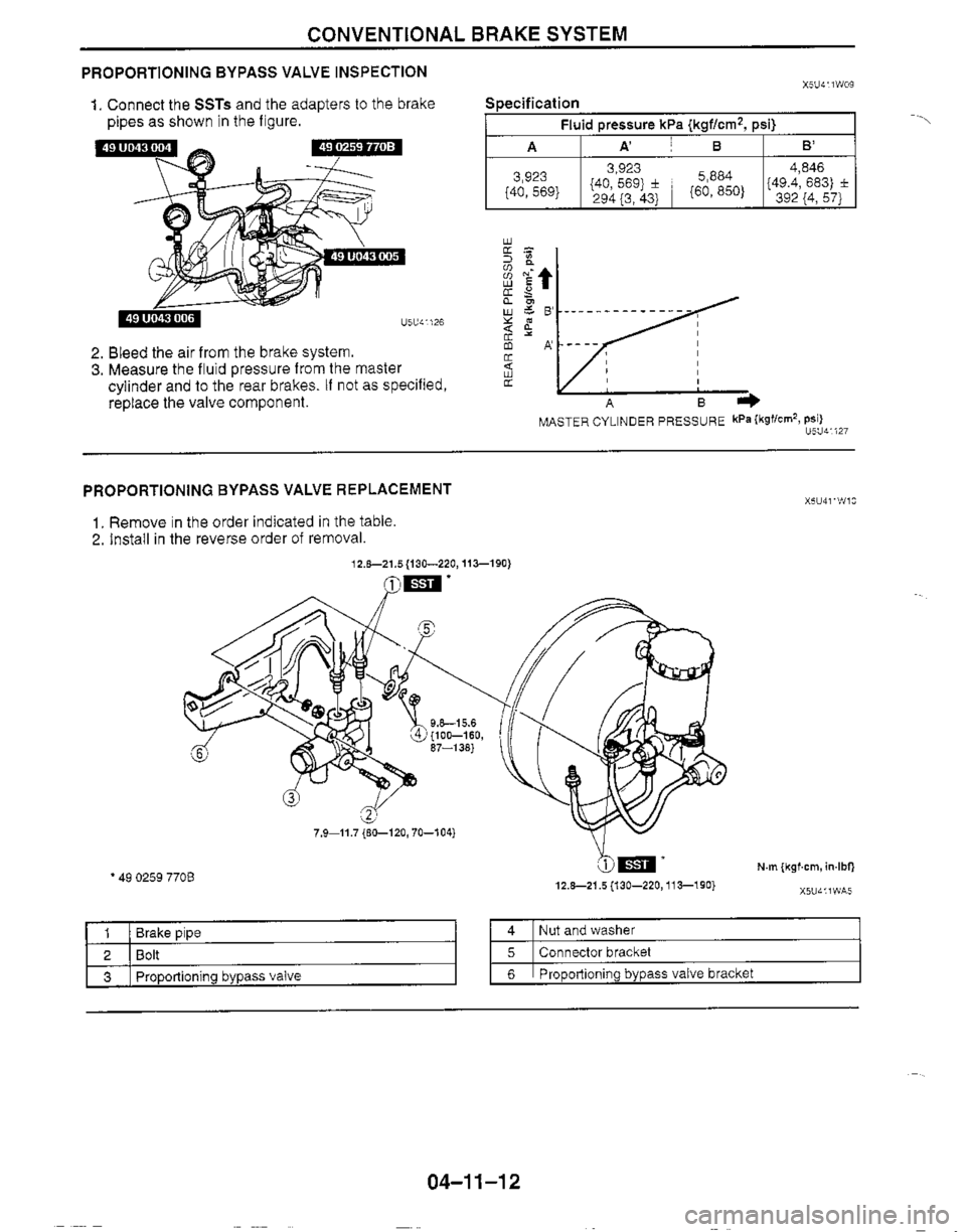 MAZDA MIATA 1999 Workshop Manual MAZDA MIATA 1999 Workshop Manual