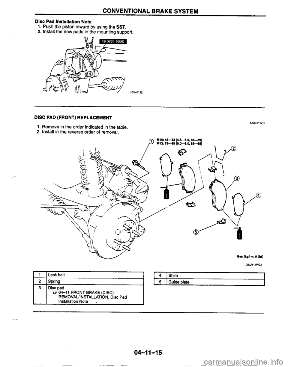 MAZDA MIATA 1999 Workshop Manual MAZDA MIATA 1999 Workshop Manual