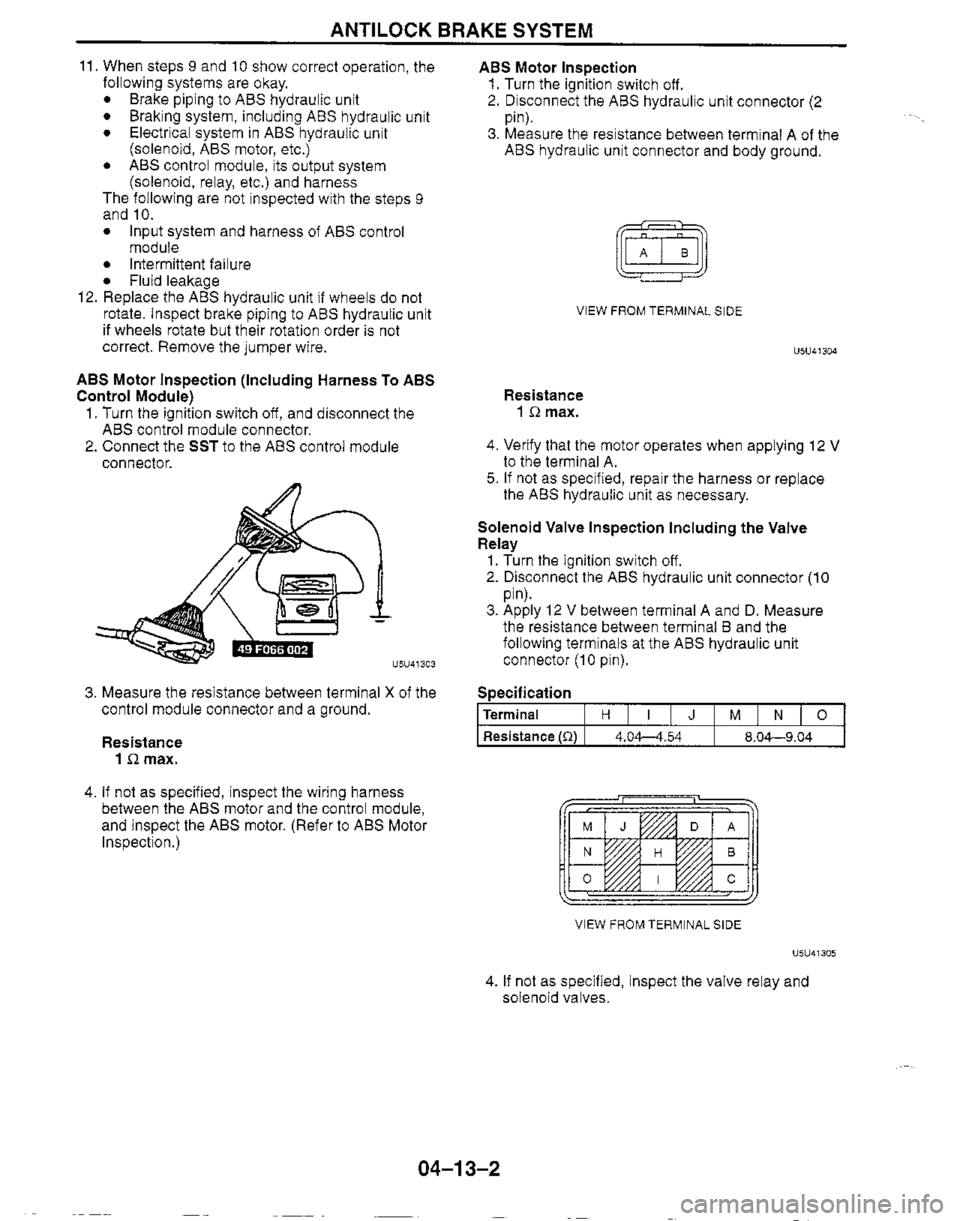 MAZDA MIATA 1999 Workshop Manual MAZDA MIATA 1999 Workshop Manual