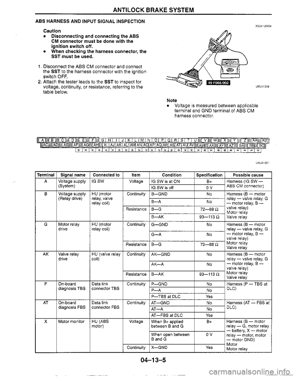 MAZDA MIATA 1999 Workshop Manual MAZDA MIATA 1999 Workshop Manual