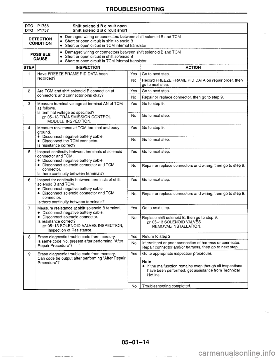 MAZDA MIATA 1999 Workshop Manual MAZDA MIATA 1999 Workshop Manual