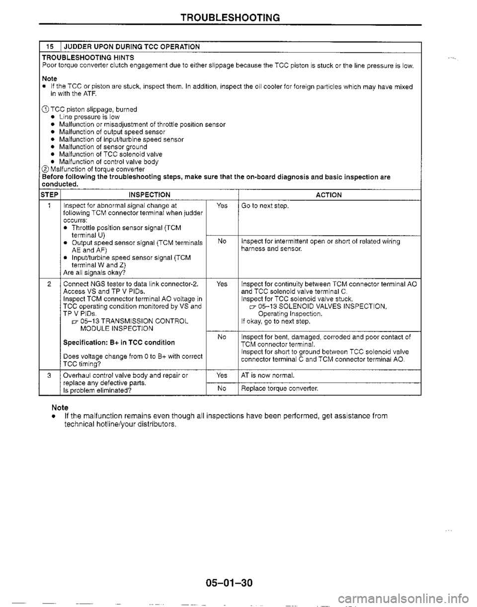 MAZDA MIATA 1999 Workshop Manual MAZDA MIATA 1999 Workshop Manual