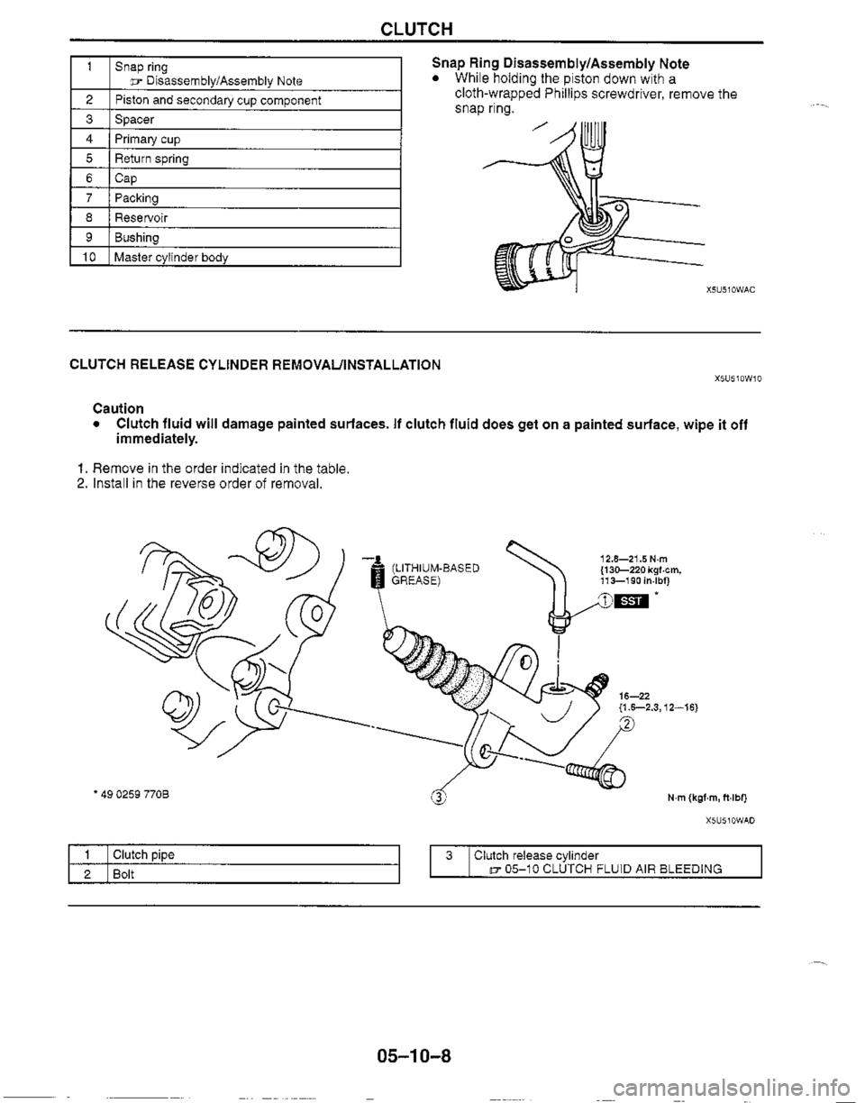 MAZDA MIATA 1999 Workshop Manual MAZDA MIATA 1999 Workshop Manual