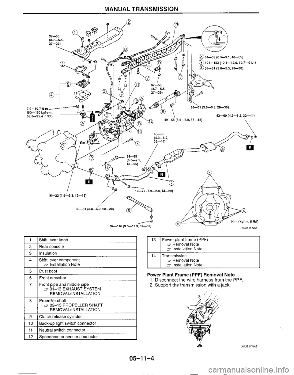 MAZDA MIATA 1999 Workshop Manual MAZDA MIATA 1999 Workshop Manual