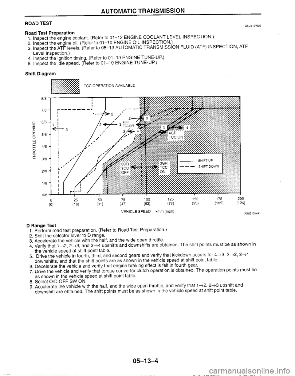 MAZDA MIATA 1999 Workshop Manual MAZDA MIATA 1999 Workshop Manual