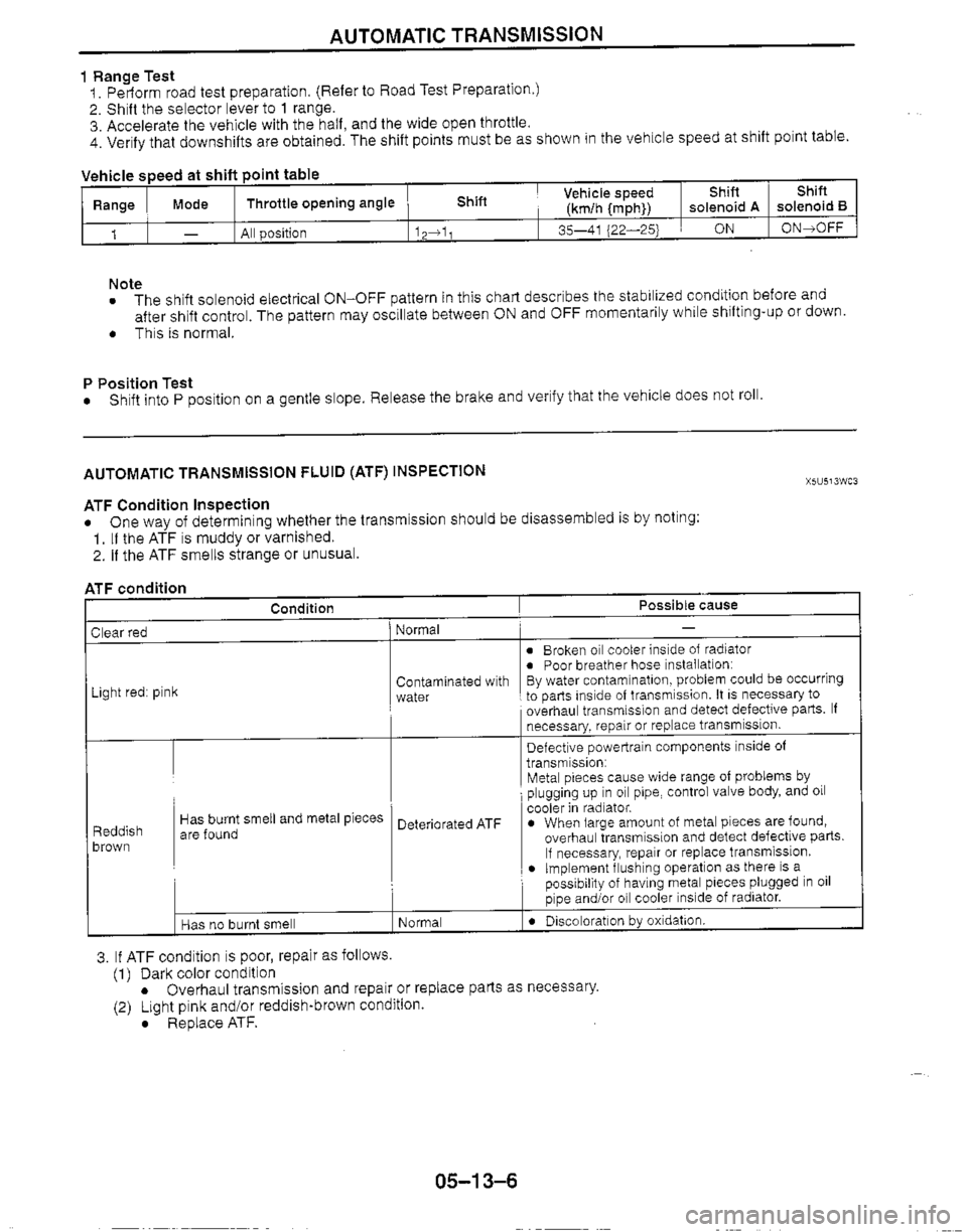 MAZDA MIATA 1999 Workshop Manual MAZDA MIATA 1999 Workshop Manual
