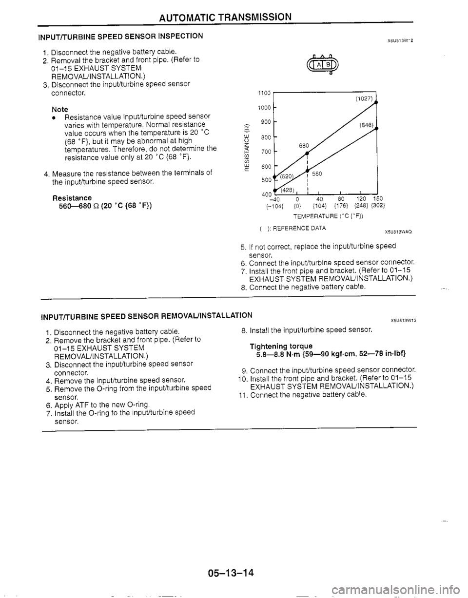 MAZDA MIATA 1999 Workshop Manual MAZDA MIATA 1999 Workshop Manual