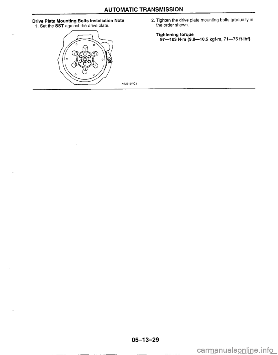 MAZDA MIATA 1999 Workshop Manual MAZDA MIATA 1999 Workshop Manual