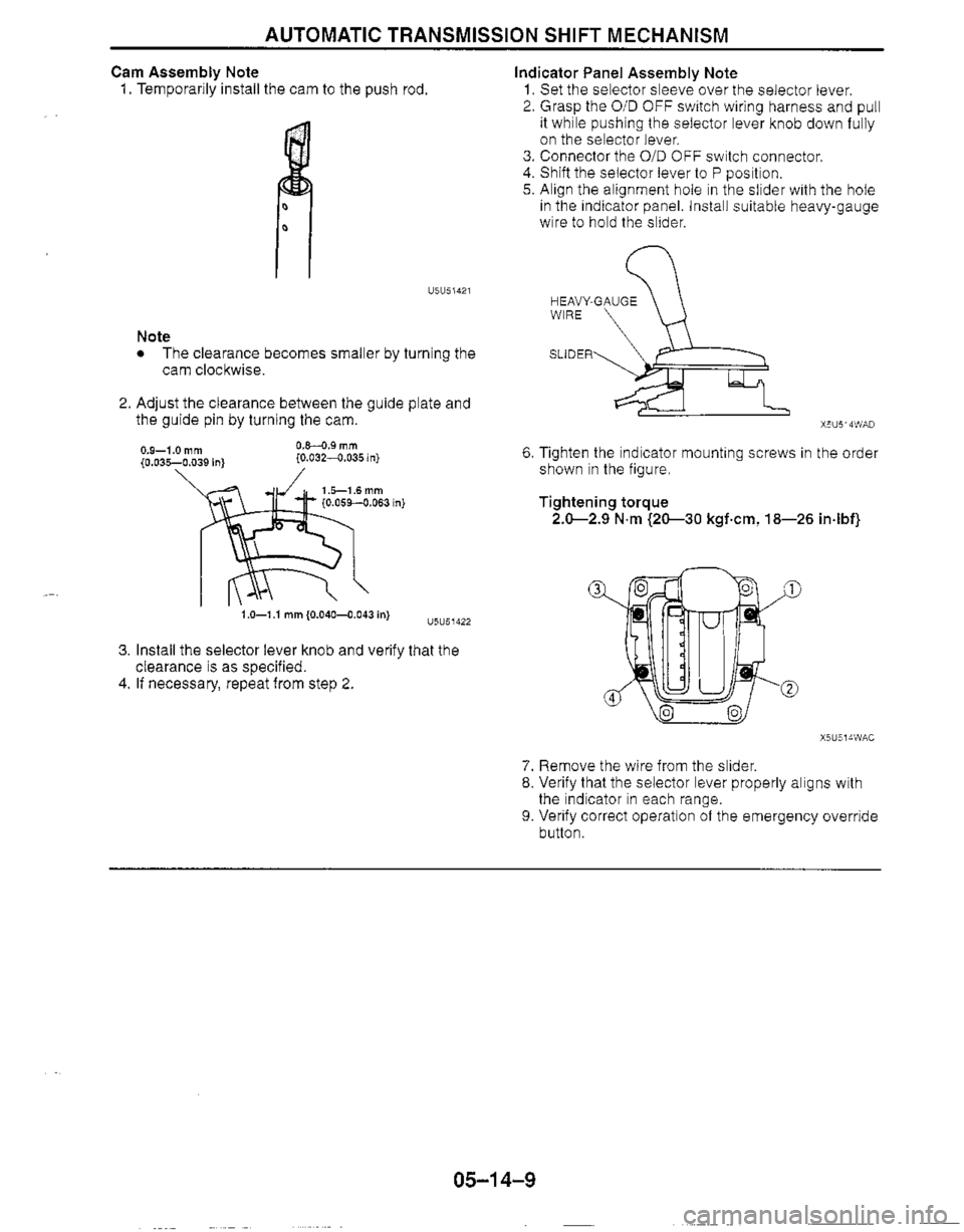 MAZDA MIATA 1999 Workshop Manual MAZDA MIATA 1999 Workshop Manual