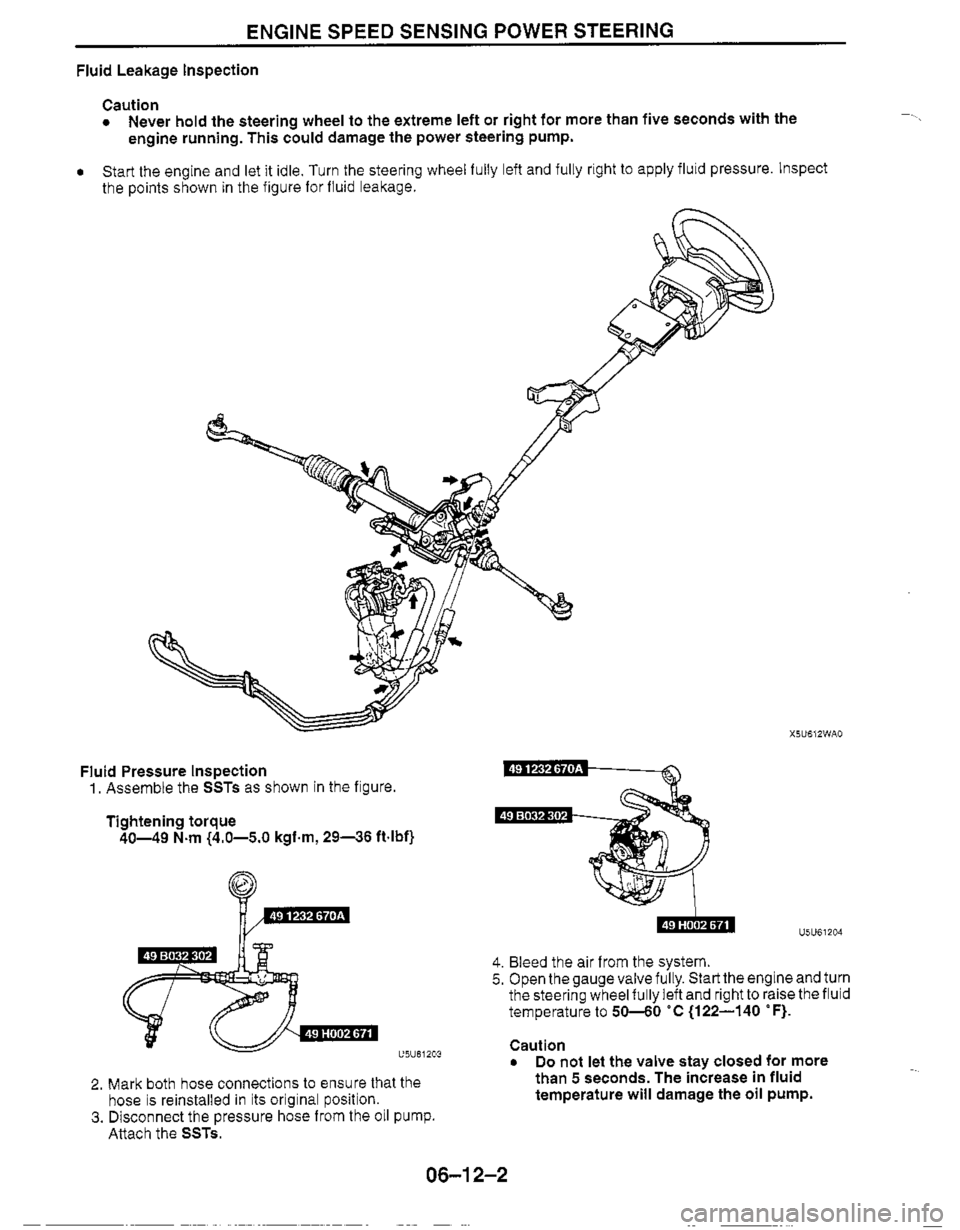 MAZDA MIATA 1999 Workshop Manual MAZDA MIATA 1999 Workshop Manual