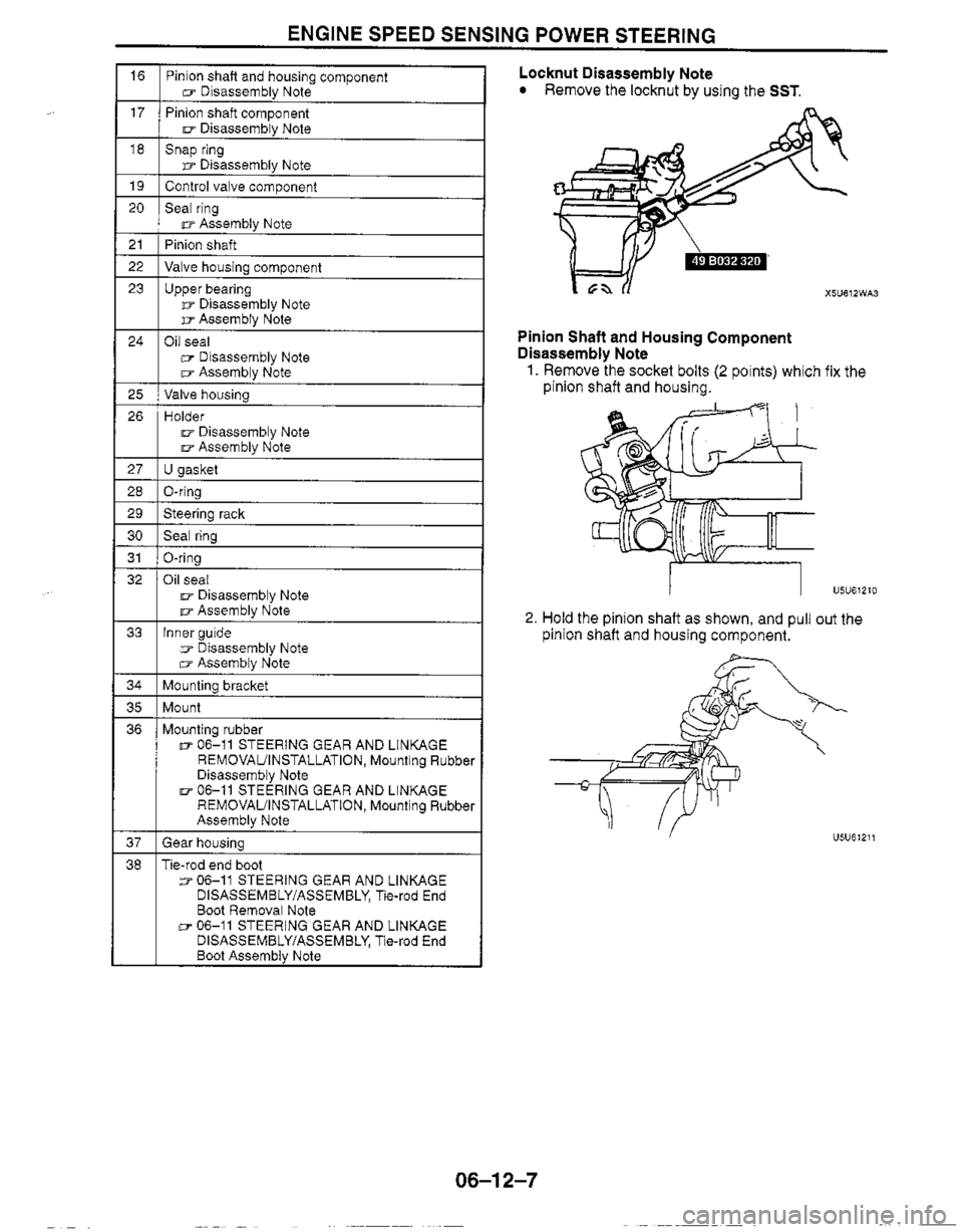 MAZDA MIATA 1999 Workshop Manual MAZDA MIATA 1999 Workshop Manual