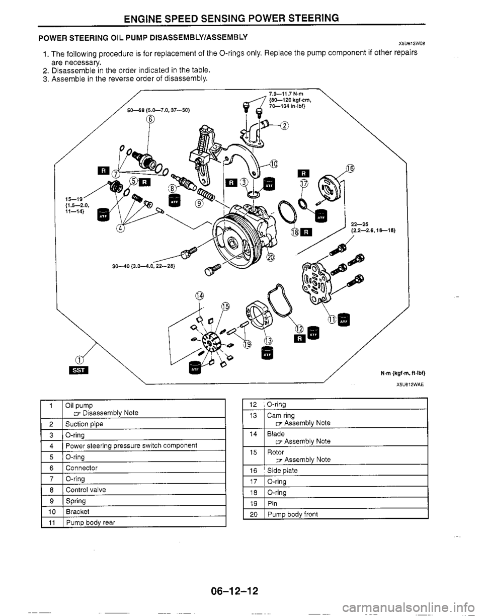 MAZDA MIATA 1999 Workshop Manual MAZDA MIATA 1999 Workshop Manual