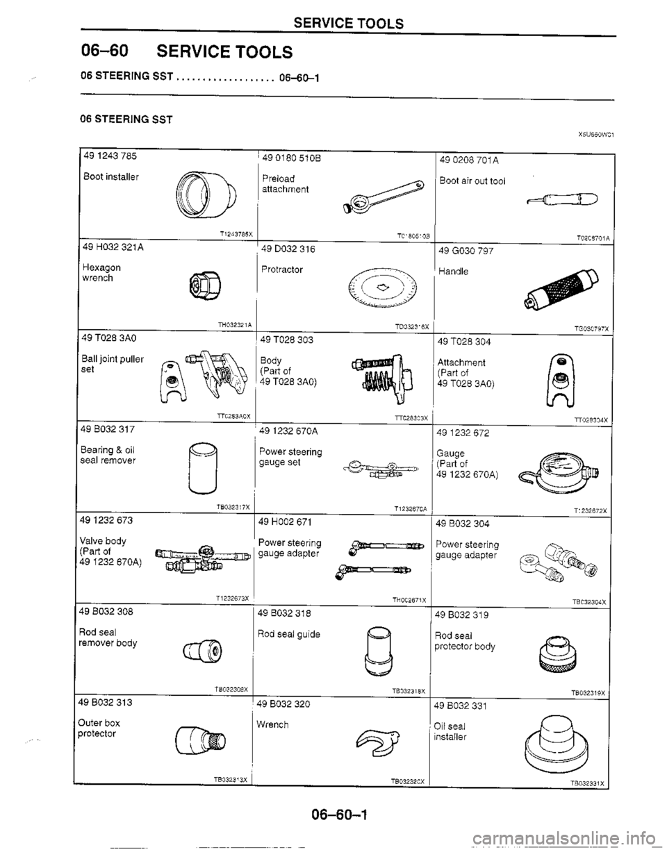 MAZDA MIATA 1999 Workshop Manual MAZDA MIATA 1999 Workshop Manual