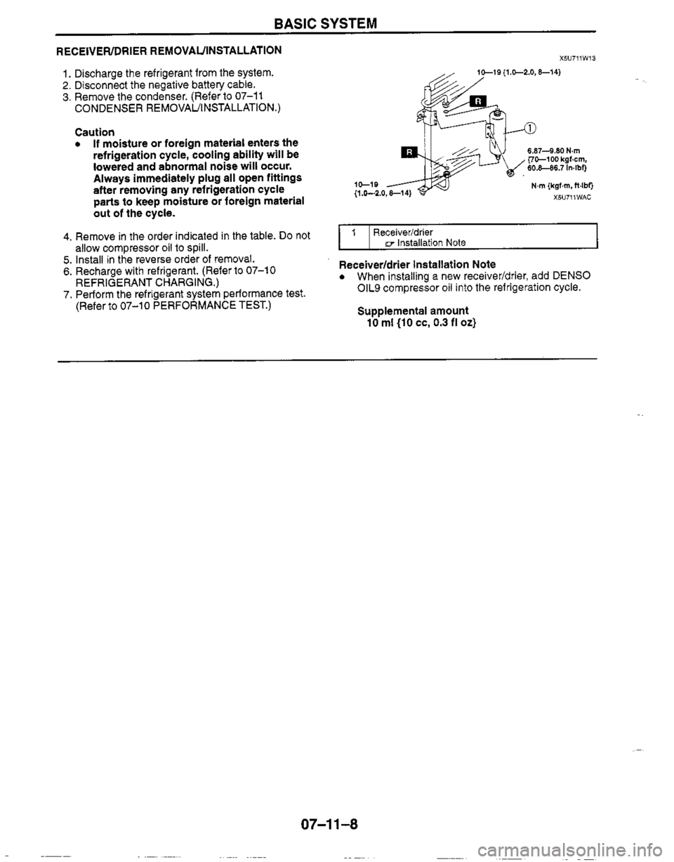 MAZDA MIATA 1999 Workshop Manual MAZDA MIATA 1999 Workshop Manual