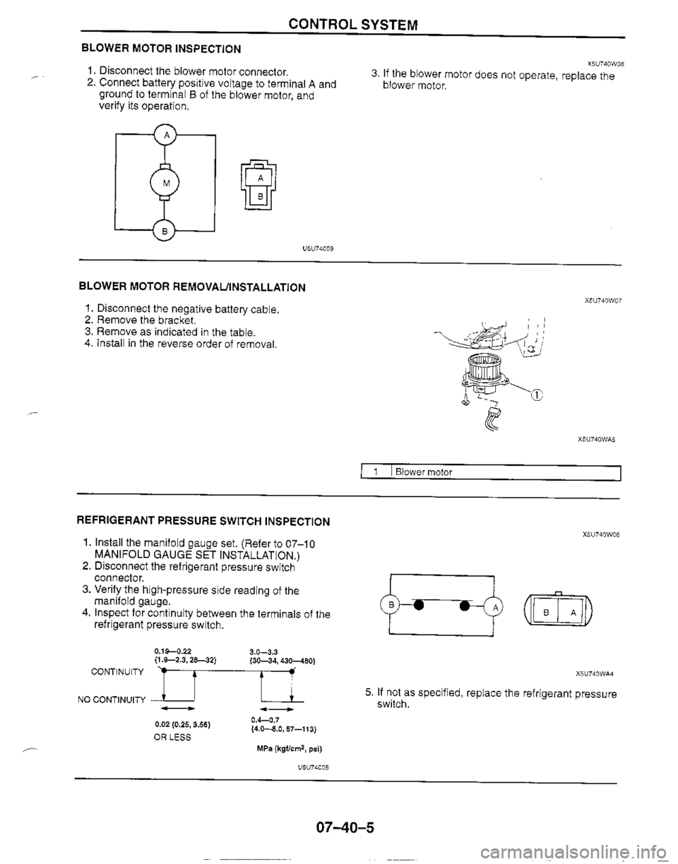 MAZDA MIATA 1999 Workshop Manual MAZDA MIATA 1999 Workshop Manual