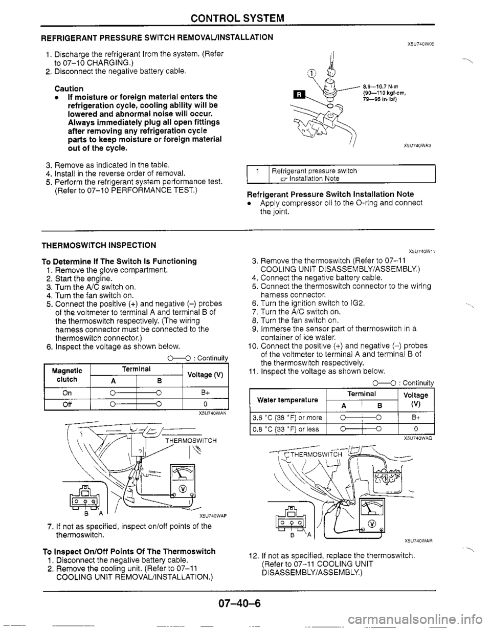 MAZDA MIATA 1999 Workshop Manual MAZDA MIATA 1999 Workshop Manual