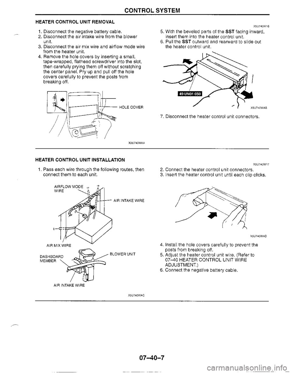 MAZDA MIATA 1999 Workshop Manual MAZDA MIATA 1999 Workshop Manual
