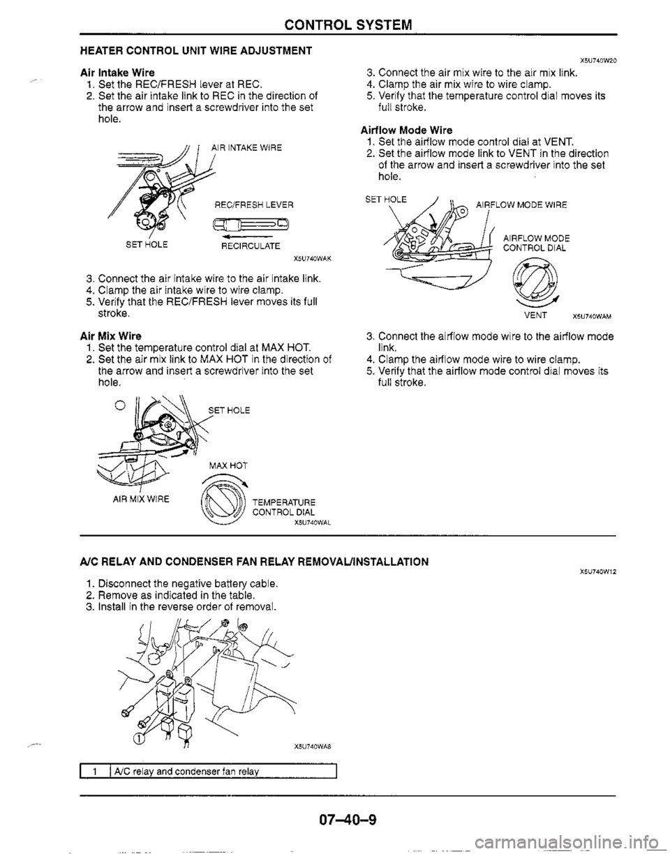 MAZDA MIATA 1999 Workshop Manual MAZDA MIATA 1999 Workshop Manual