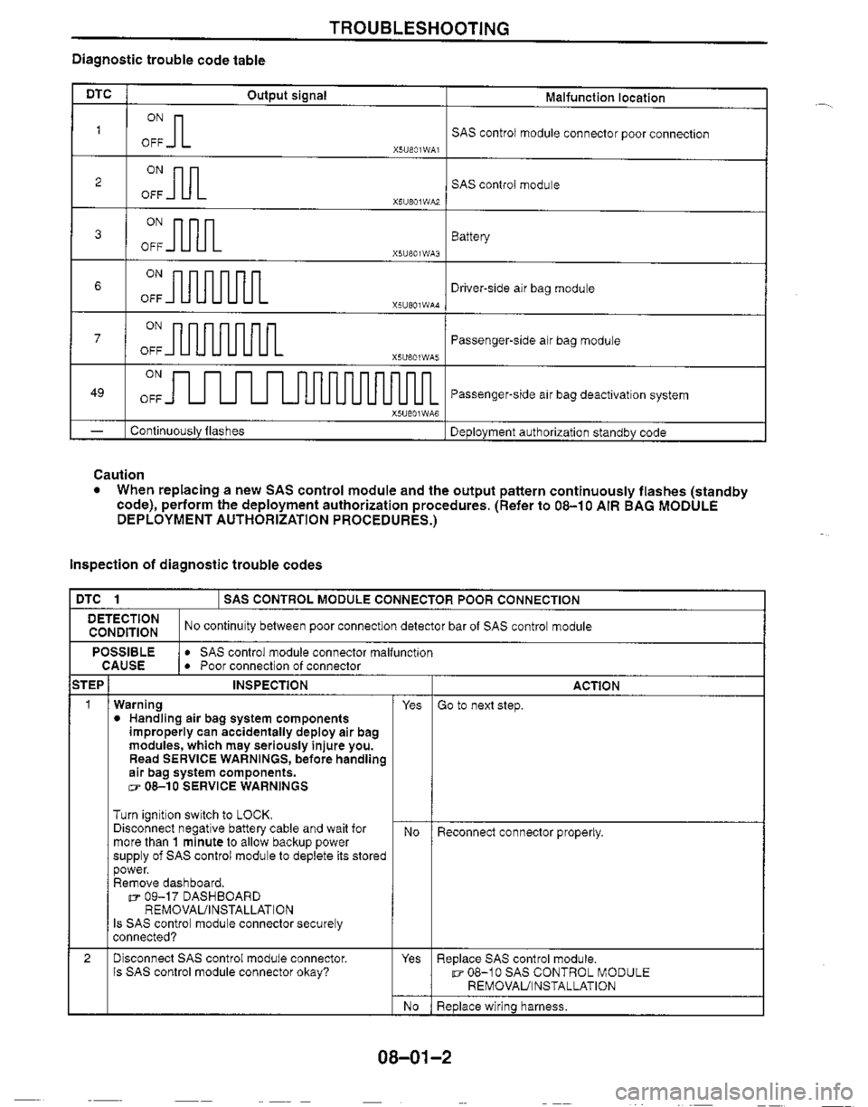 MAZDA MIATA 1999 Workshop Manual MAZDA MIATA 1999 Workshop Manual