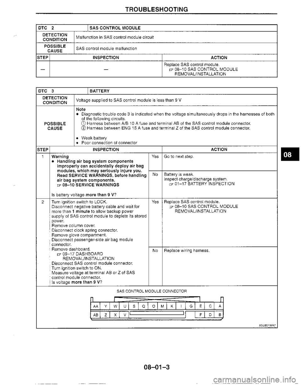 MAZDA MIATA 1999 Workshop Manual MAZDA MIATA 1999 Workshop Manual